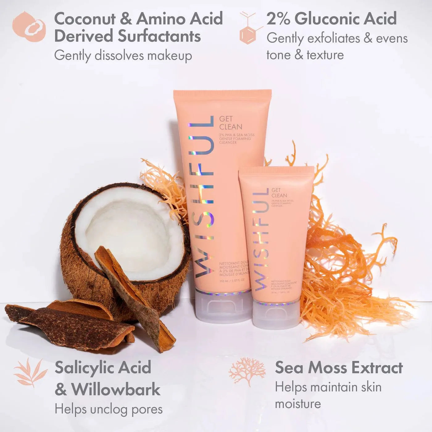 Huda Beauty Get Clean Gel-to-Foam Cleanser