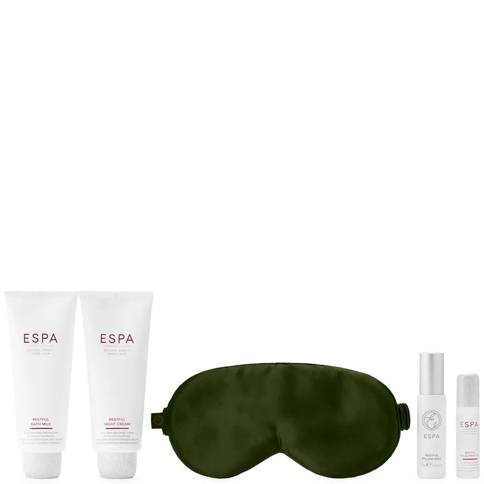 ESPA Restful Night Ritual Set - Antifaz de Seda y Aromaterapia (Valorado en 120€)