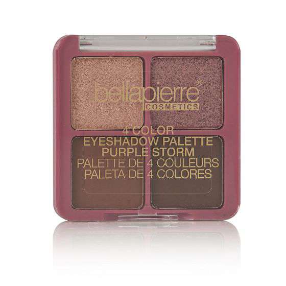 Bellapierre 4 Color Eyeshadow Purple Storm - Beautify Box