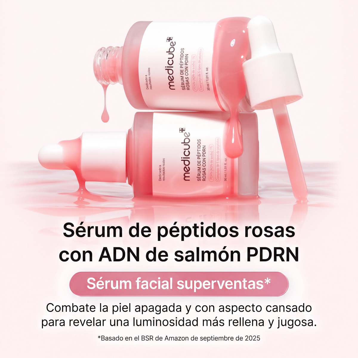 MEDICUBE PDRN Pink Peptide Serum con PDRN - BeautifyBox