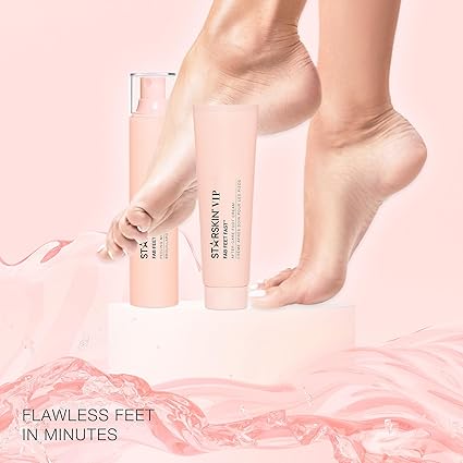 Starskin VIP Fab Feet Fast | Kit Exfoliante e Hidratante para Pies (15 usos)