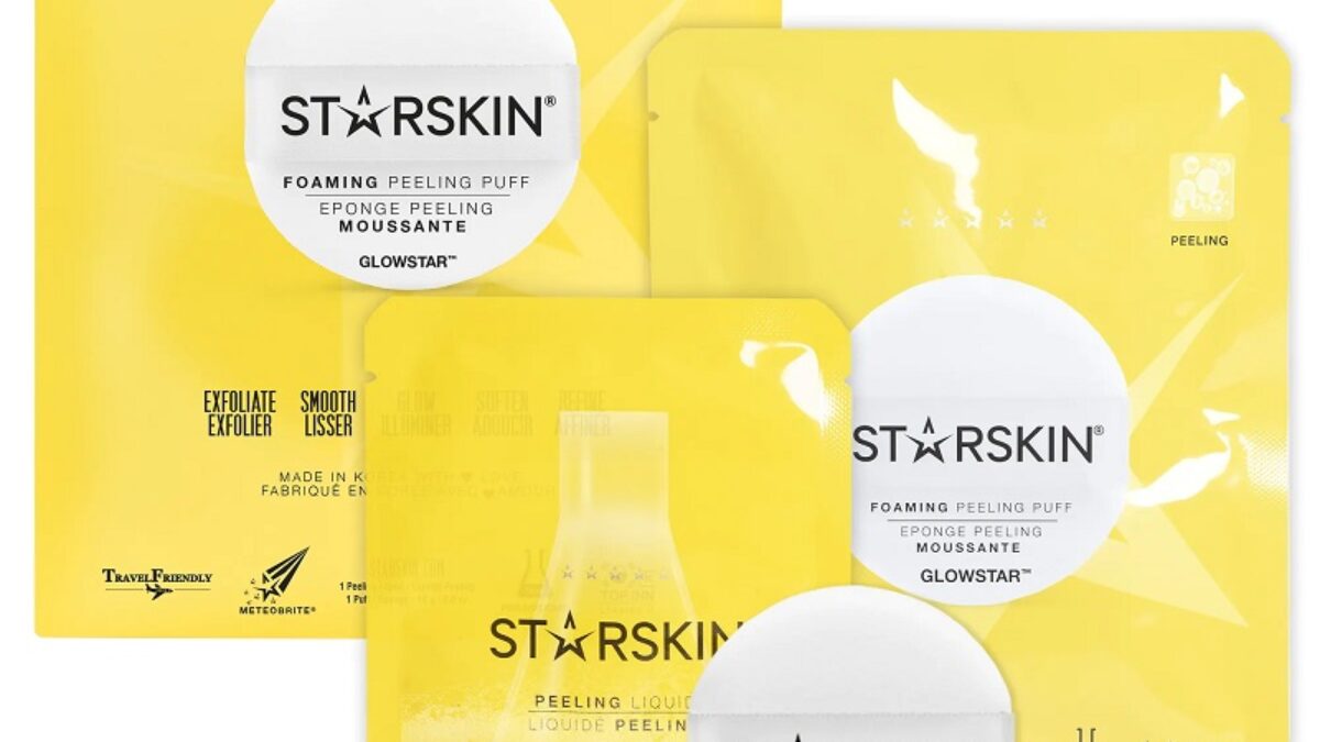 Starskin GlowStar Foaming Peeling Puff