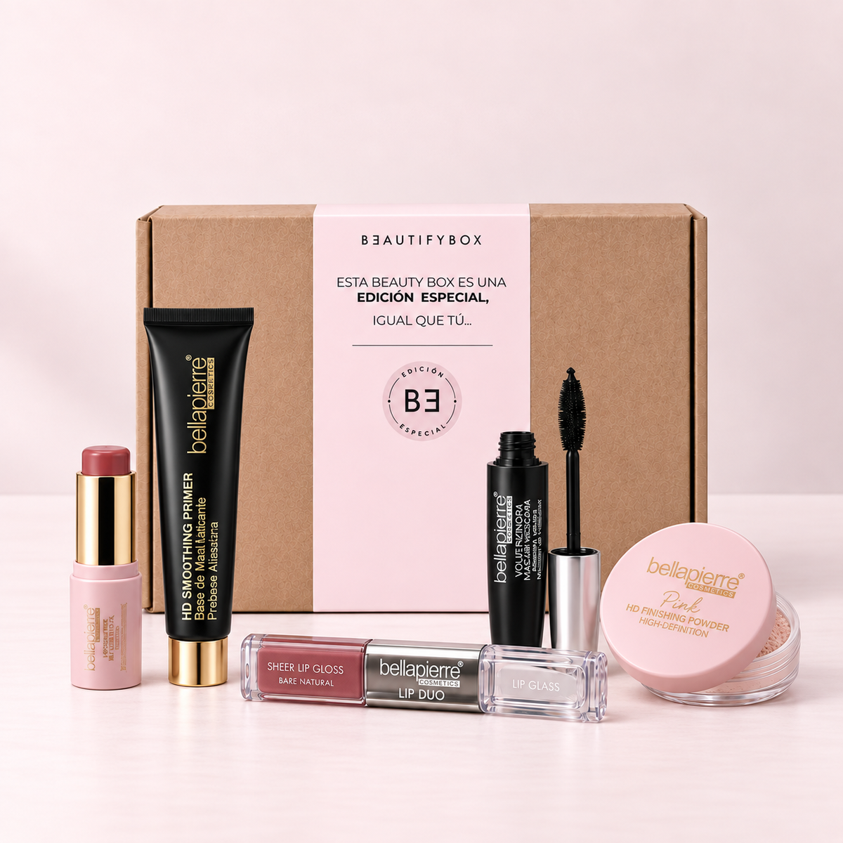 Bellapierre Beauty Box Rutina Completa de Maquillaje - BeautifyBox