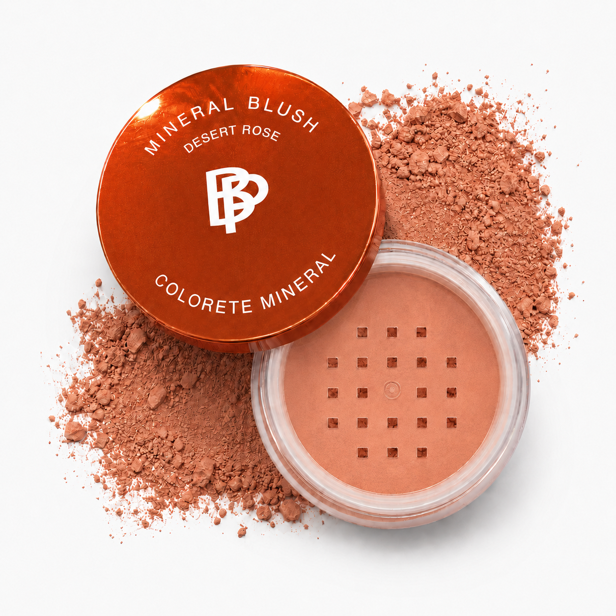 Bellapierre Colorete Mineral Desert Rose polvo suelto rosado - BeautifyBox