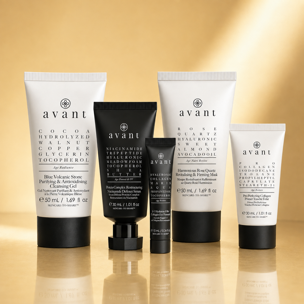 Beauty Box de rutina facial Avant con 5 productos - BeautifyBox