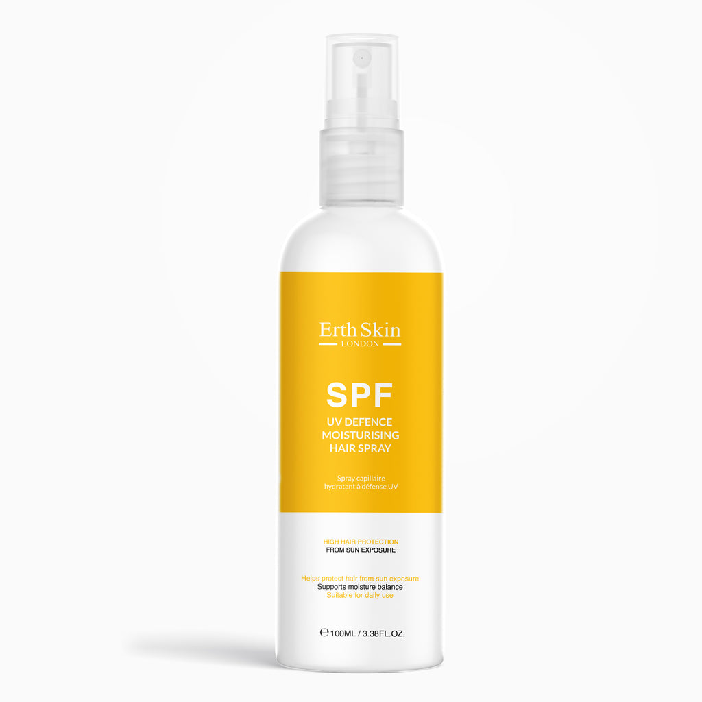 ErthSkin London SPF UV Defense Hair Spray protector solar capilar - BeautifyBox