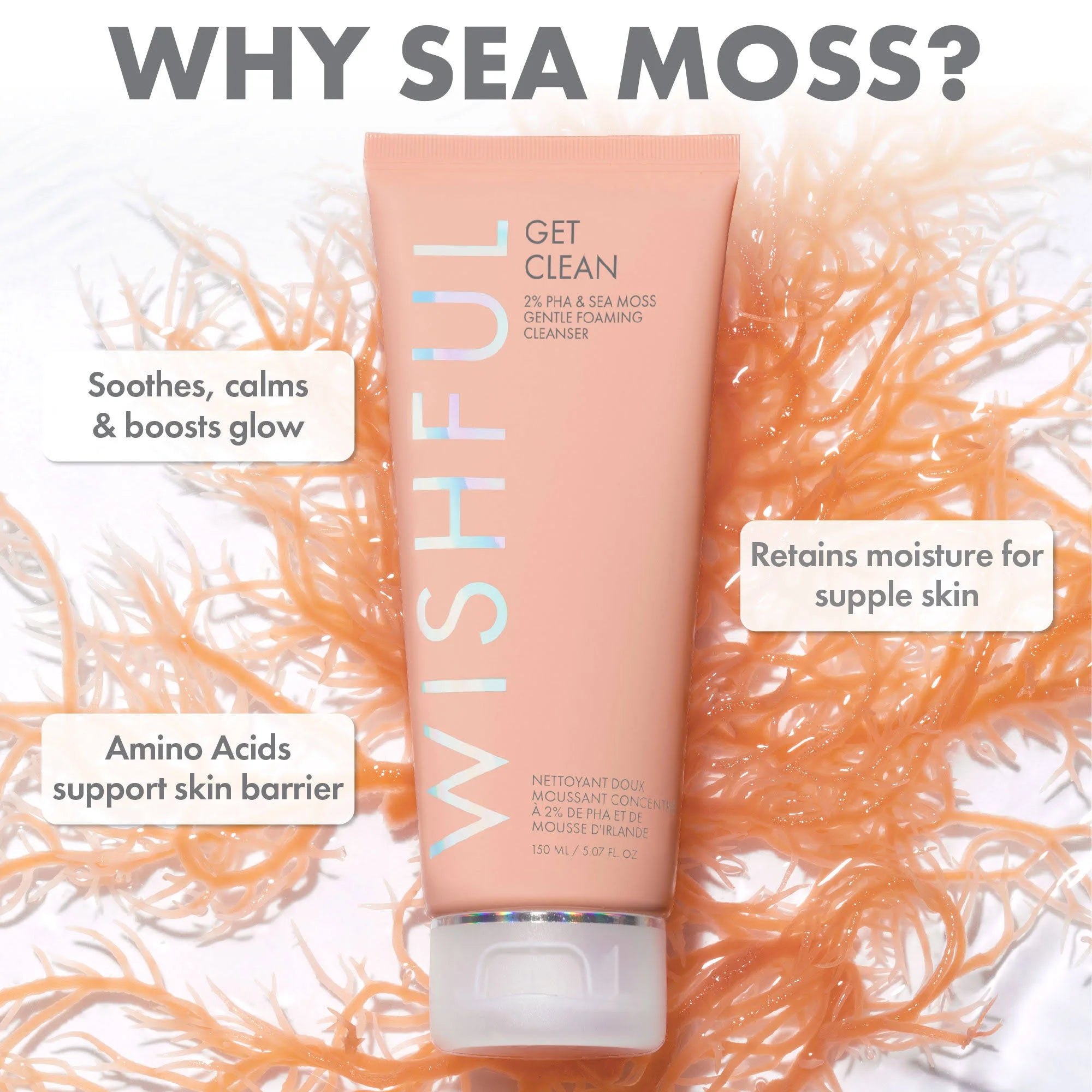 Huda Beauty Get Clean Gel-to-Foam Cleanser