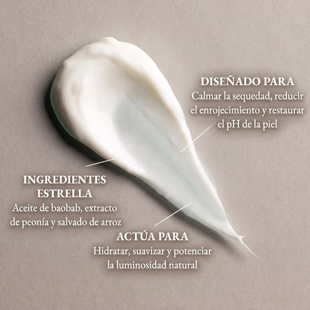 Mascarilla facial hidratante Tibetan Poppy Rice Bran - BeautifyBox