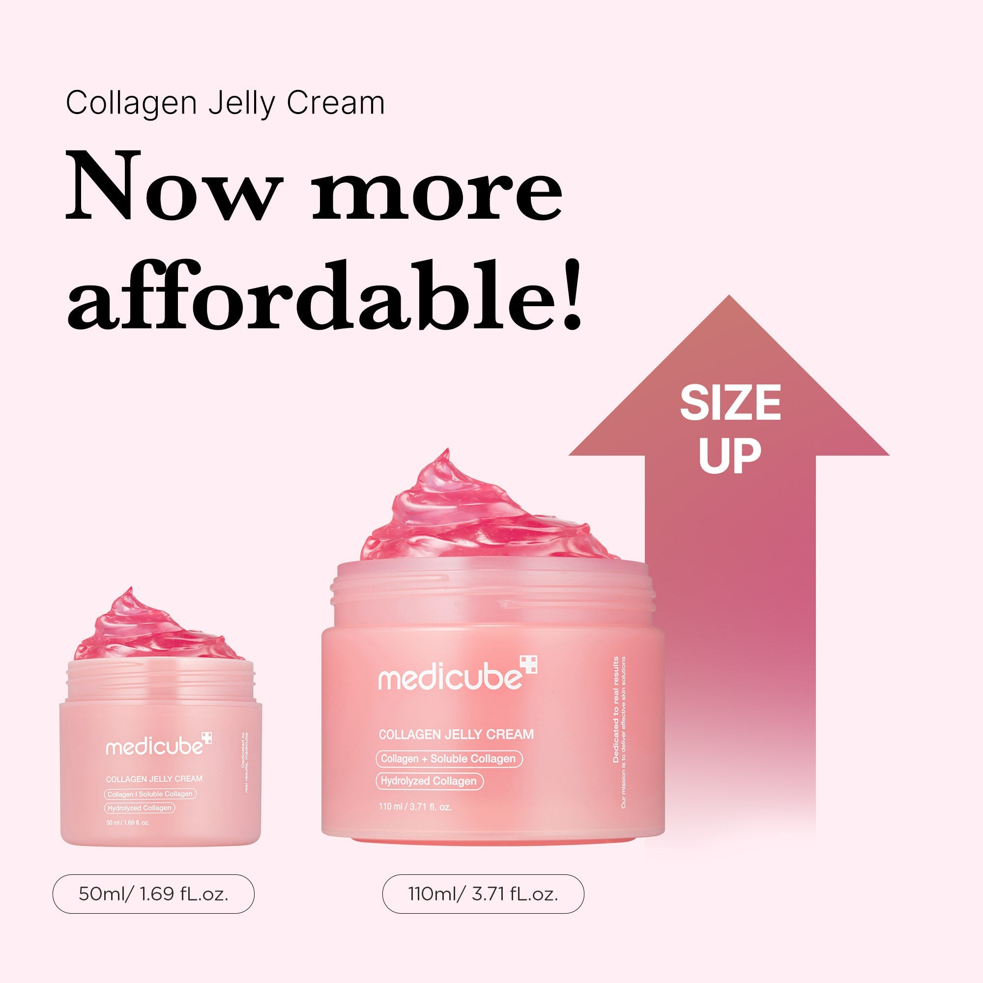 Medicube Collagen Jelly Cream comparativa de envases - BeautifyBox