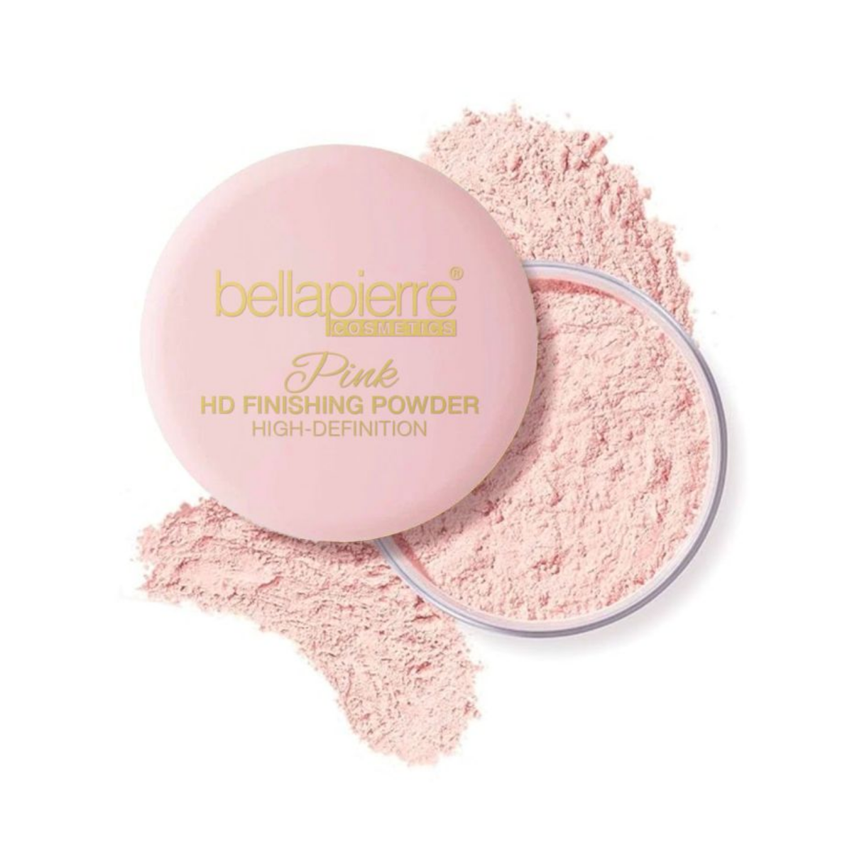 BELLAPIERRE Polvo fijador HD Rosa