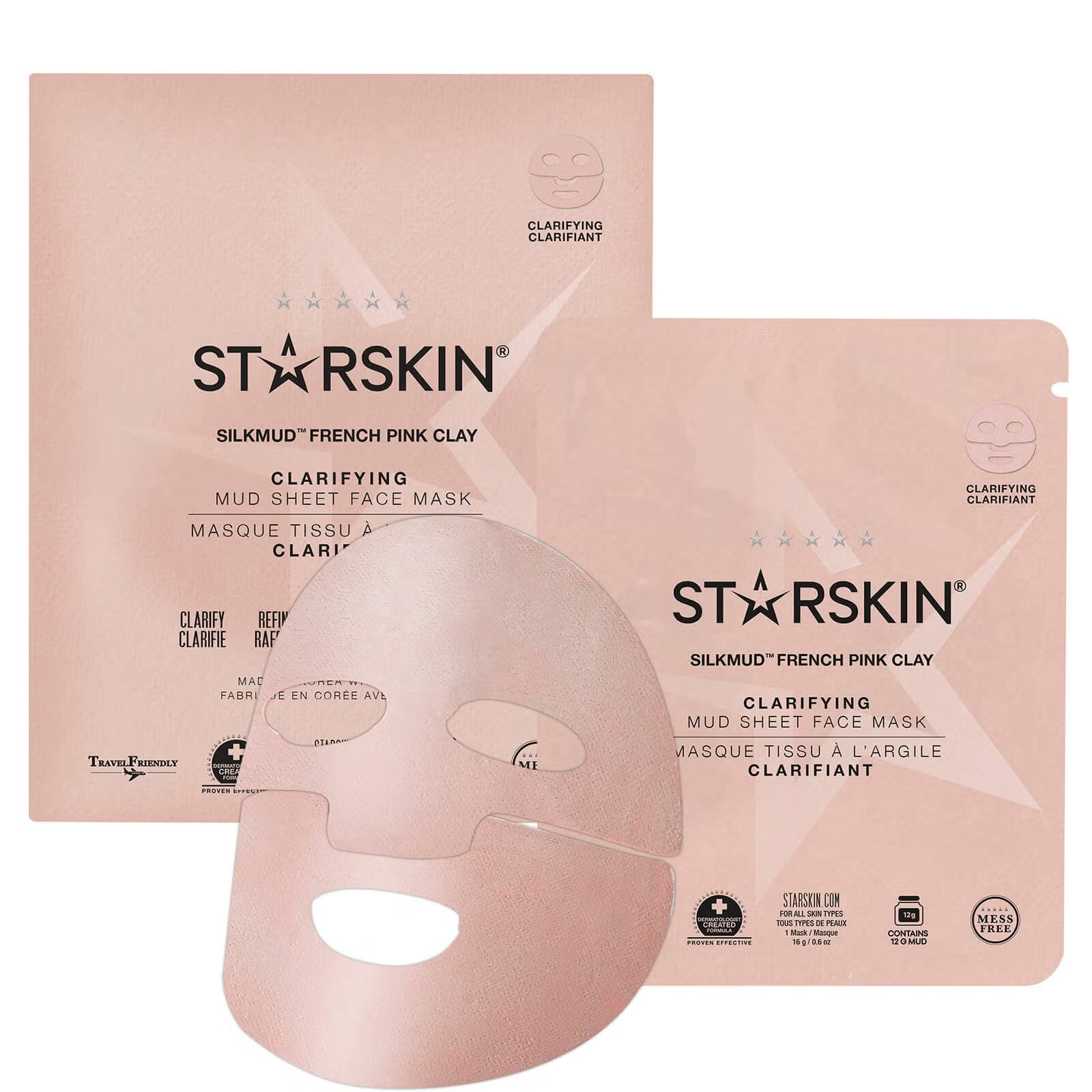 Silkmud Pink French Clay Mascarilla Facial