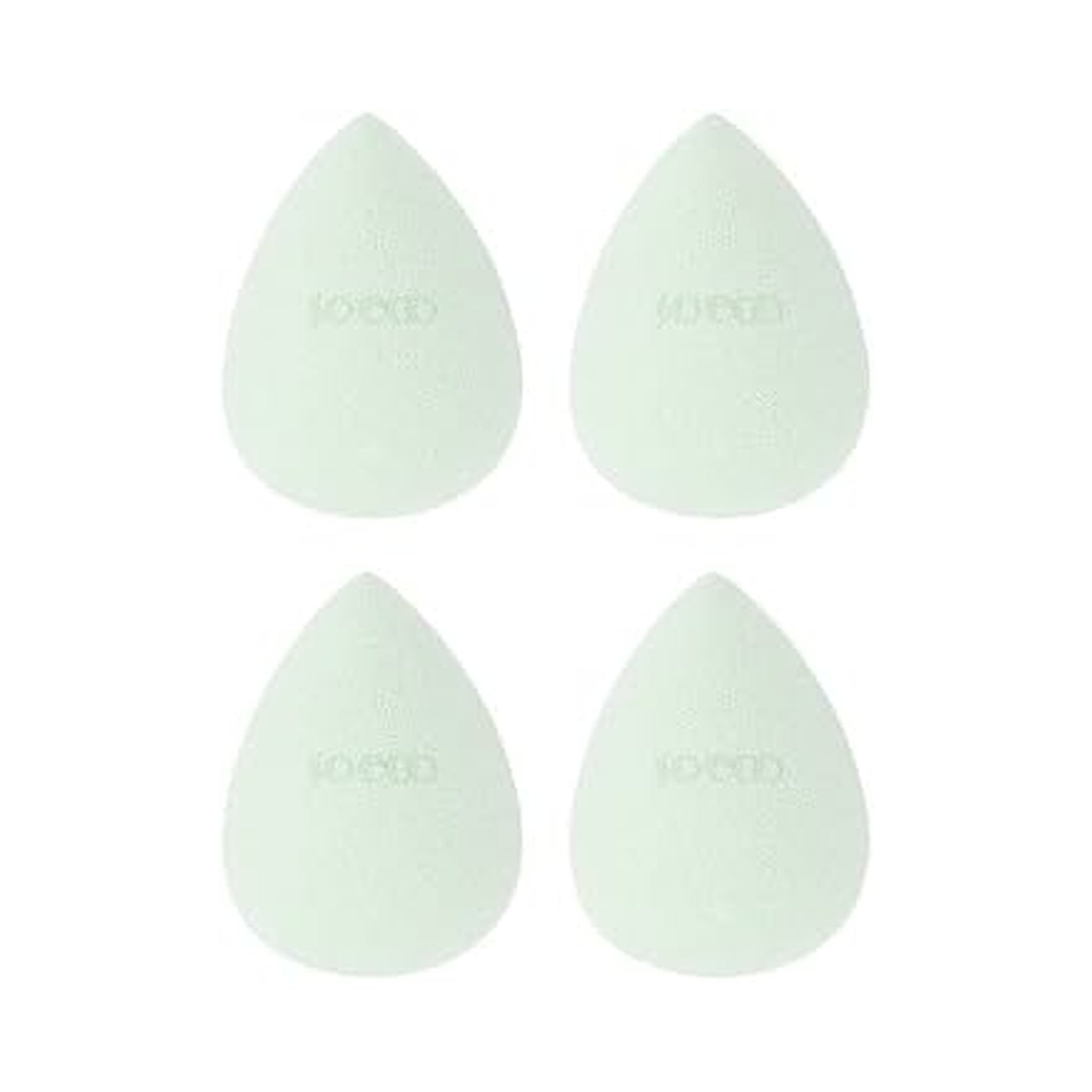 So Eco Complexion Sponge Set — 4 esponjas teardrop ultrasuaves sin látex para base y corrector | BeautifyBox