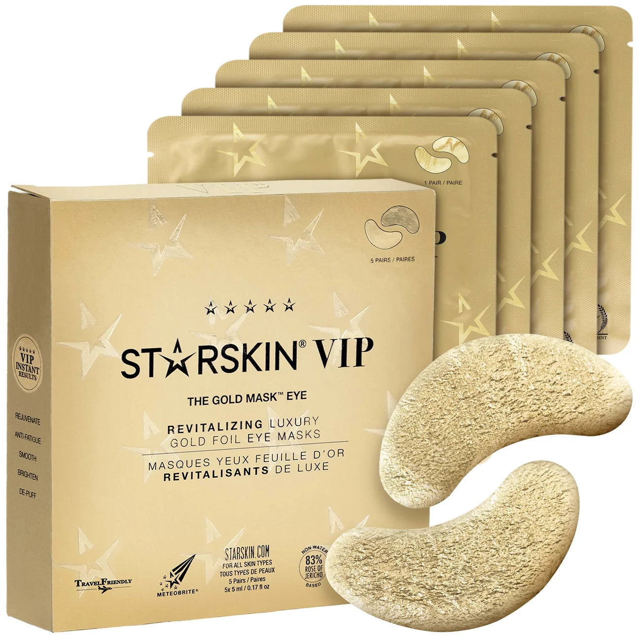 STARSKIN VIP The Gold Mascarilla de ojos (Pack 5 uds)