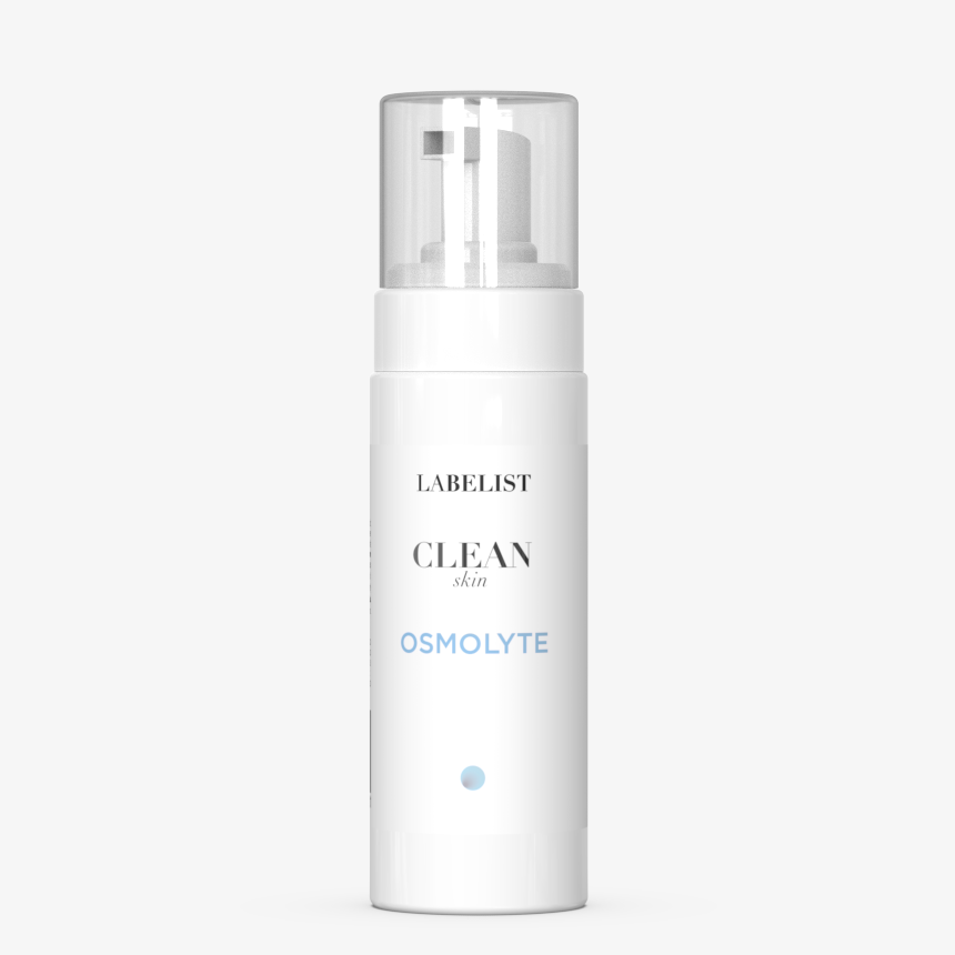Espuma limpiadora facial Osmolyte de Labelist con aloe vera y betaina - BeautifyBox